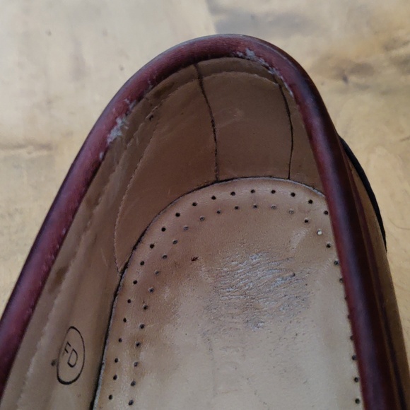 Vintage Allen Edmonds Cameron Oxblood Penny Loafers Size 9.5A main image 14